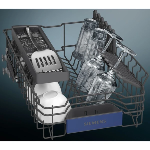 Siemens SR53ES28KE IQ300, Spülmaschine (edelstahl/schwarz, Home Connect) – Bild 4