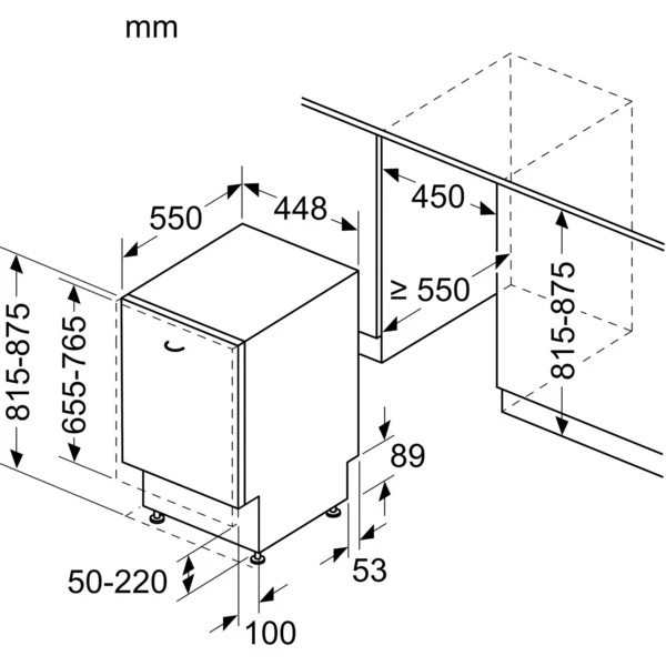 Siemens SR93EX28LE IQ300, Spülmaschine – Bild 6