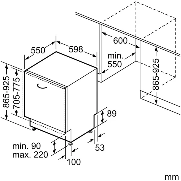 Siemens SX614X00AE IQ100, Spülmaschine – Bild 6