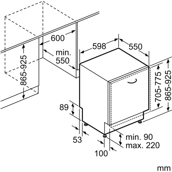 Siemens SX614X00AE IQ100, Spülmaschine – Bild 7