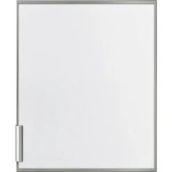 Siemens Türfront Mit Alu-Dekorrahm KF10ZAX0, Türverkleidung (weiß/aluminium)