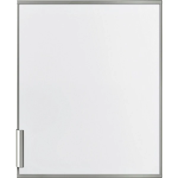 Siemens Türfront Mit Alu-Dekorrahm KF10ZAX0, Türverkleidung (weiß/aluminium)