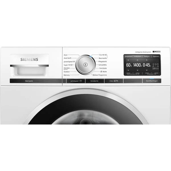 Siemens WM14VE44 IQ800, Waschmaschine (weiß) – Bild 4