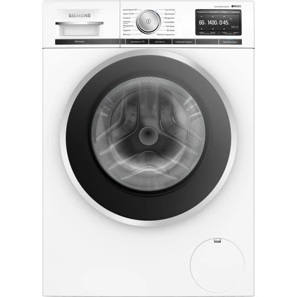 Siemens WM14VG44 IQ800, Waschmaschine (weiß) – Bild 2