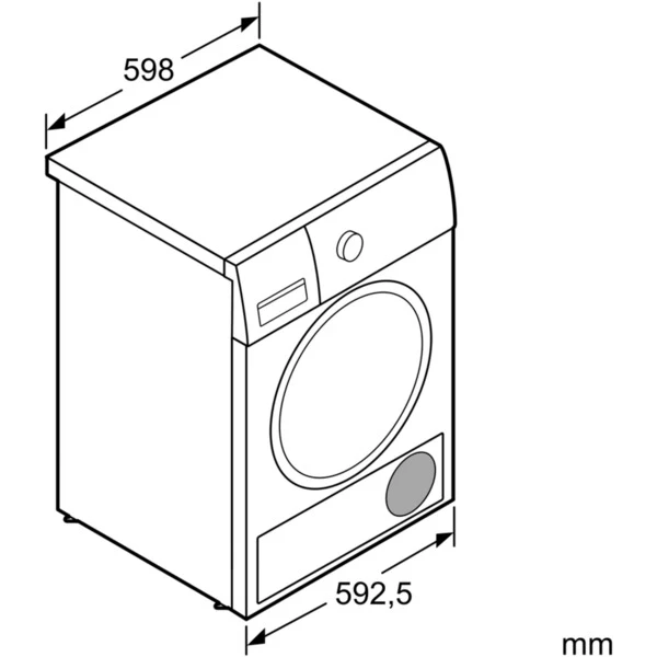 Siemens WT46G402 IQ500, Kondensationstrockner (weiß, Home Connect) – Bild 5