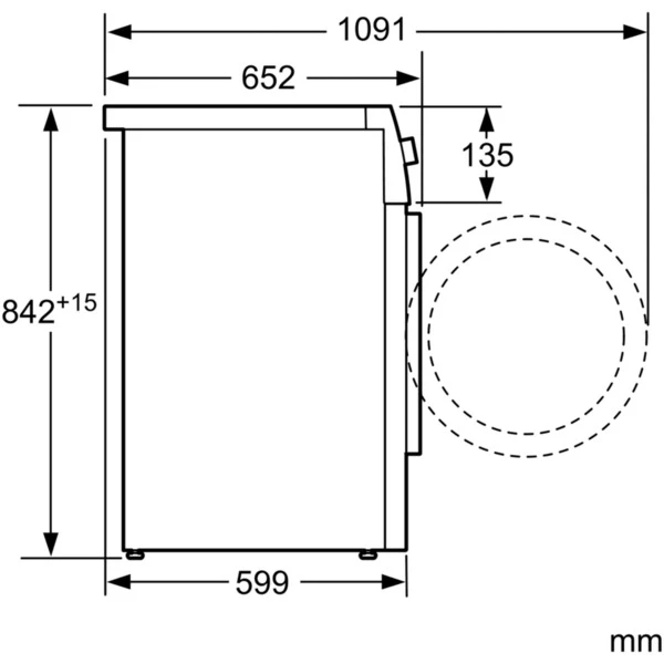 Siemens WT46G402 IQ500, Kondensationstrockner (weiß, Home Connect) – Bild 6