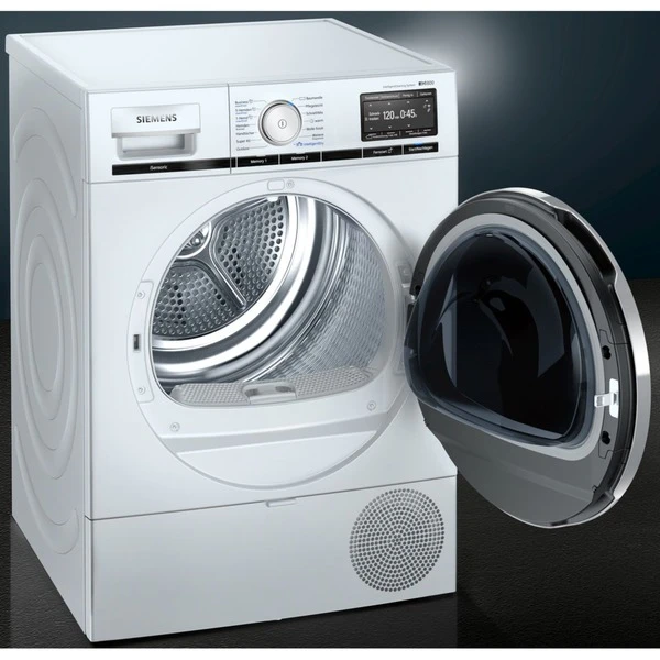 Siemens WT47XE40 IQ800, Wärmepumpen-Kondensationstrockner (weiß, Home Connect) – Bild 2