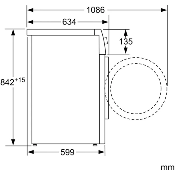 Siemens WT47XE40 IQ800, Wärmepumpen-Kondensationstrockner (weiß, Home Connect) – Bild 6