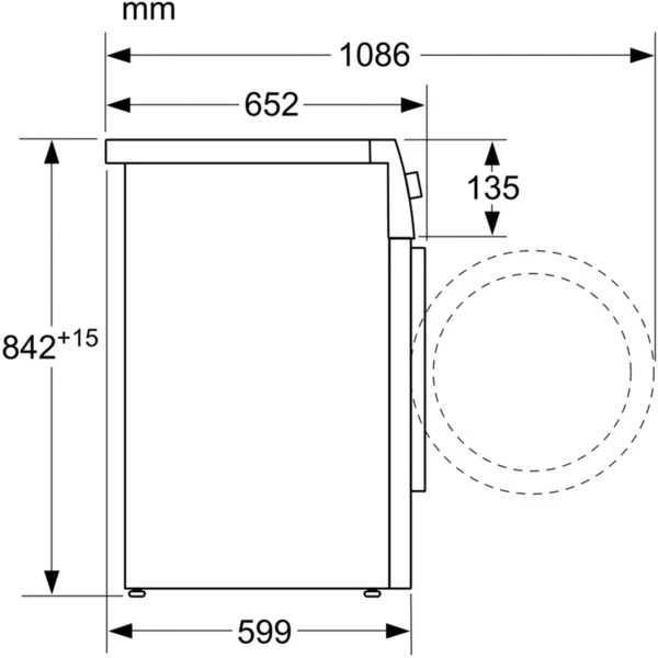 Siemens WT47XMS1 IQ700, Wärmepumpen-Kondensationstrockner (inox) – Bild 7
