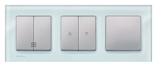 Siemens 5TG 1203 Glas-Rahmen 3-fach – Bild 2