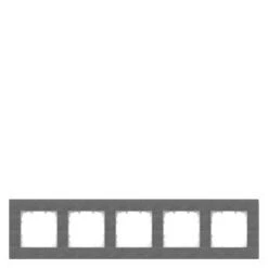 Siemens 5TG 1115-2Kunststoff-Rahmen 5-fach