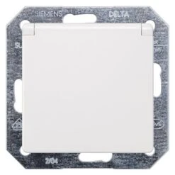 Siemens 5UB1915 Schutzkontakt-Steckdose Mit Klappdeckel + Erhöhtem Berührungsschutz