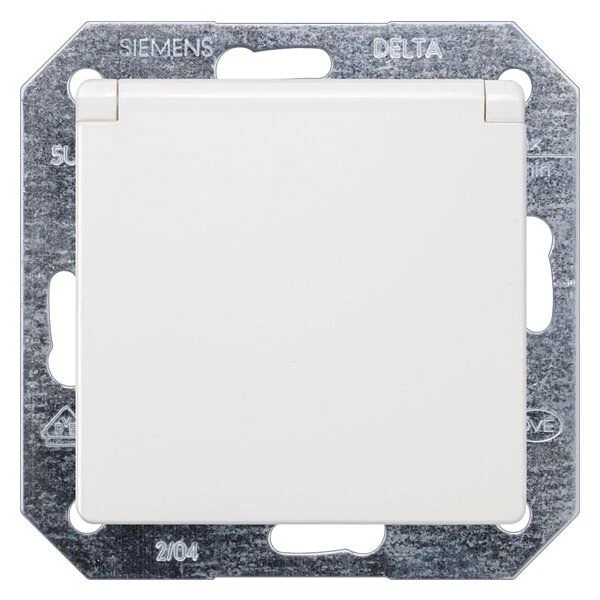 Siemens 5UB1915 Schutzkontakt-Steckdose Mit Klappdeckel + Erhöhtem Berührungsschutz