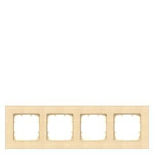 Siemens 5TG1104-3 Echtholzrahmen 4-fach