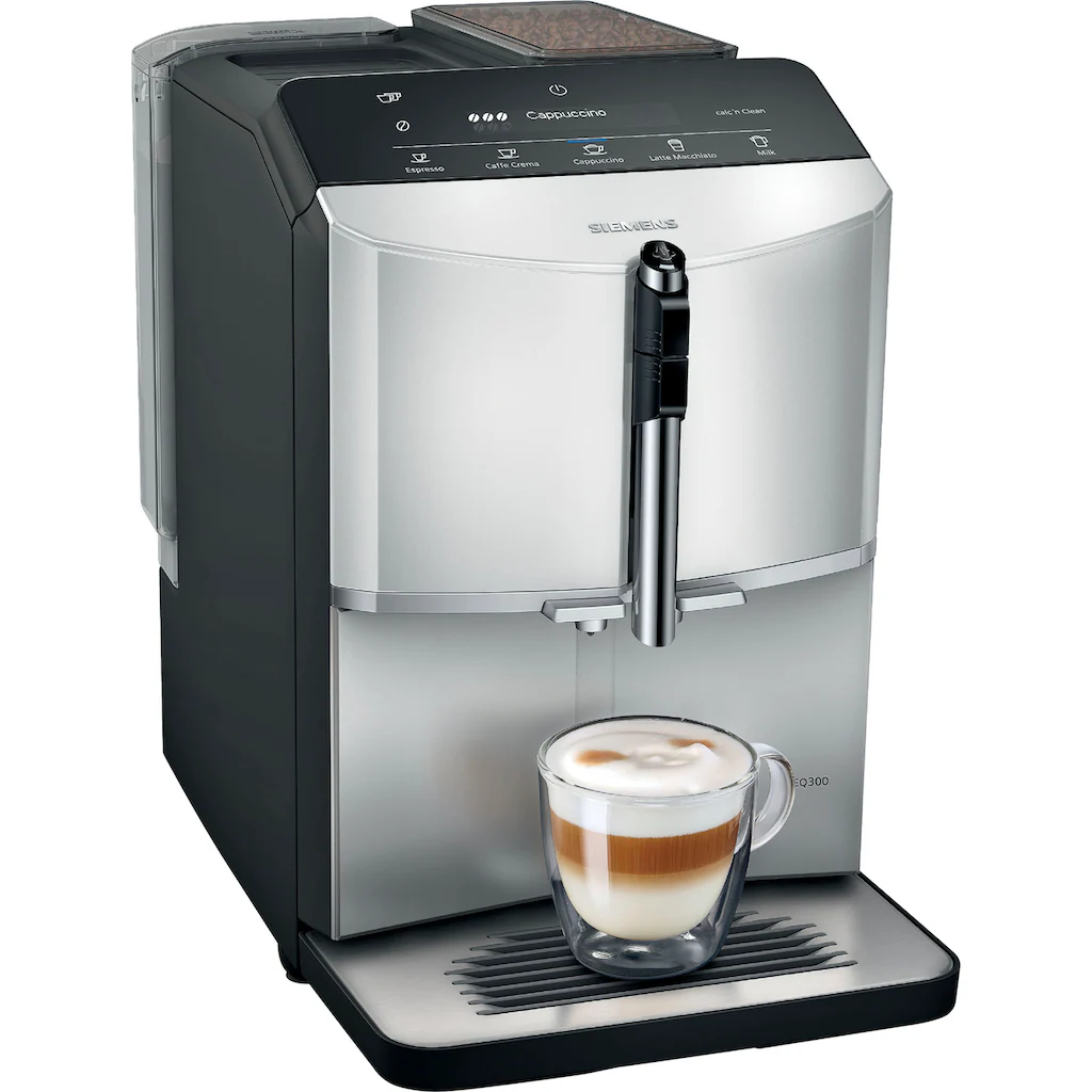 SIEMENS Kaffeevollautomat »TF303E01«, Daylight Silver