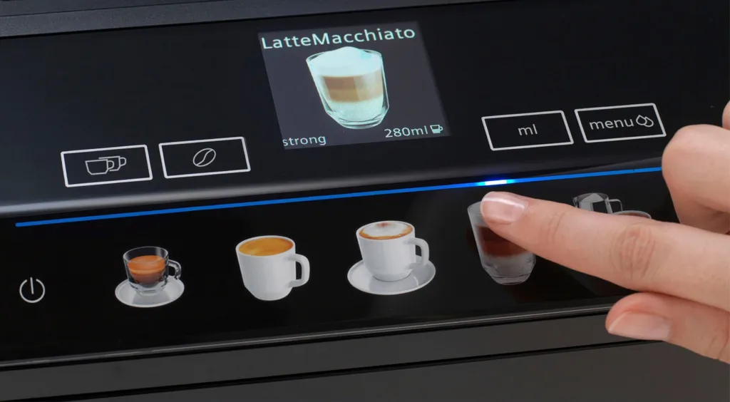 Siemens Kaffeevollautomat EQ.500 Classic, Silber TP505D01 (Kaffeemaschine) â Bild 5