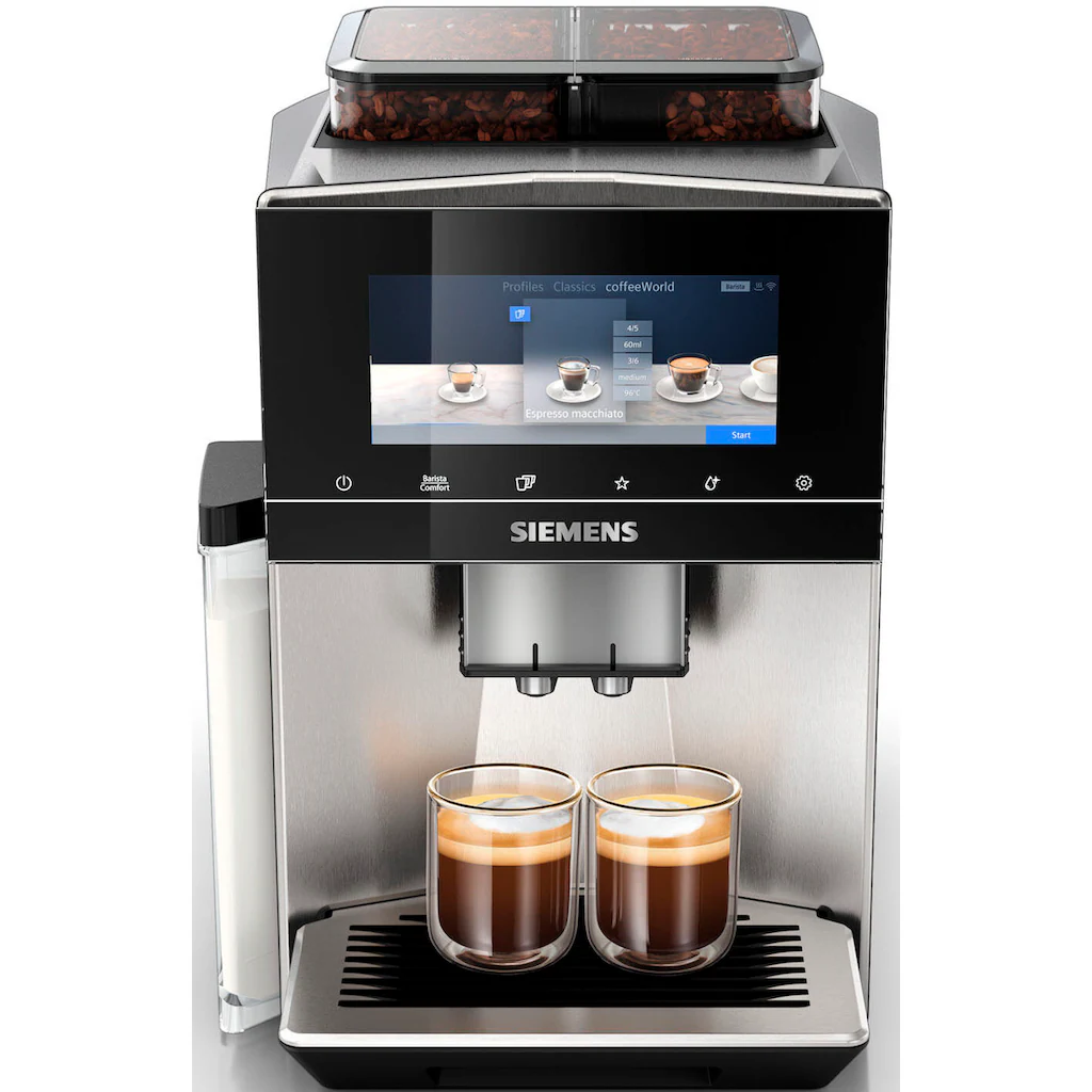 SIEMENS Kaffeevollautomat »EQ900 TQ907D03«, 2 Bohnenbehälter, Automatische Bohnenanpassung, Extra Leise – Bild 2