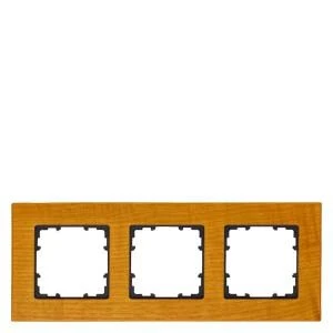 Siemens 5TG1103-1 Echtholzrahmen 3-fach