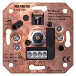 Siemens 5TC8258, Dreh-Dimmer Für Niedervolt 60-800 W