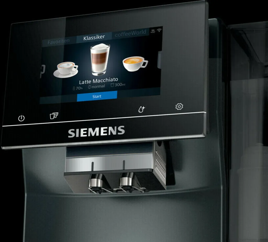 Siemens Kaffeevollautomat TP707D06 EQ.700 Classic Schwarz â Bild 2