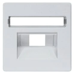 Siemens 5TG1258 Abdeckplatte UAE/ Netzwerk Mit Schriftfeld