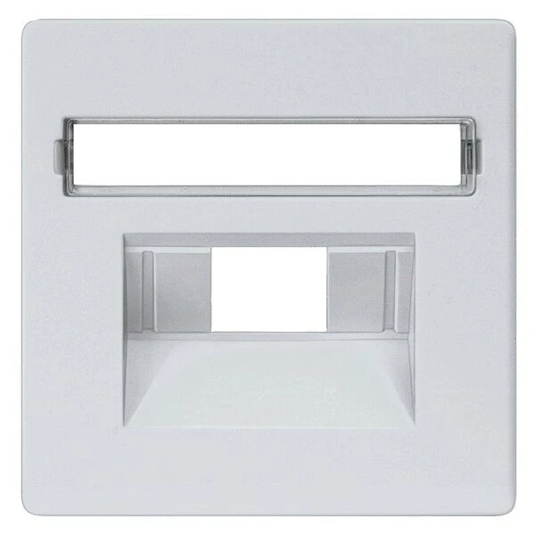 Siemens 5TG1258 Abdeckplatte UAE/ Netzwerk Mit Schriftfeld