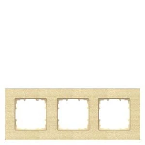 Siemens 5TG1103-3 Echtholzrahmen 3-fach