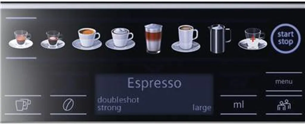 Siemens EQ.6 Plus TE651209RW - Espressomaschine - 1,7 L - Kaffeebohnen - Gemahlener Kaffee - Eingeba – Bild 5