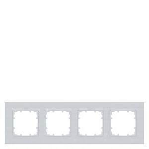 Siemens 5TG 1114-1Kunststoff-Rahmen 4-fach