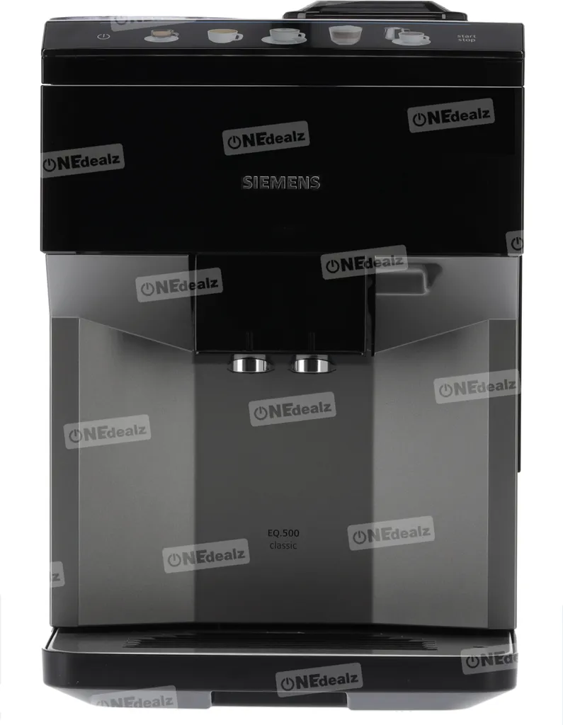 Siemens EQ.500 Classic Kaffeevollautomat TP503D04, Silber/schwarz Edelstahl, 15 Bar – Bild 2